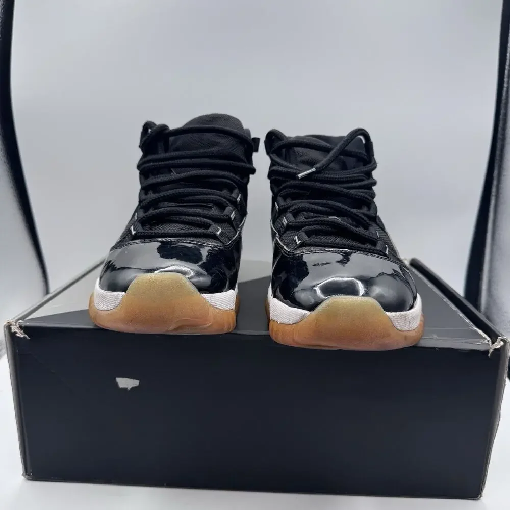 Jordan Air Jordan 11 Retro Men’s Black/White Patent Leather Sneakers CT8012-011